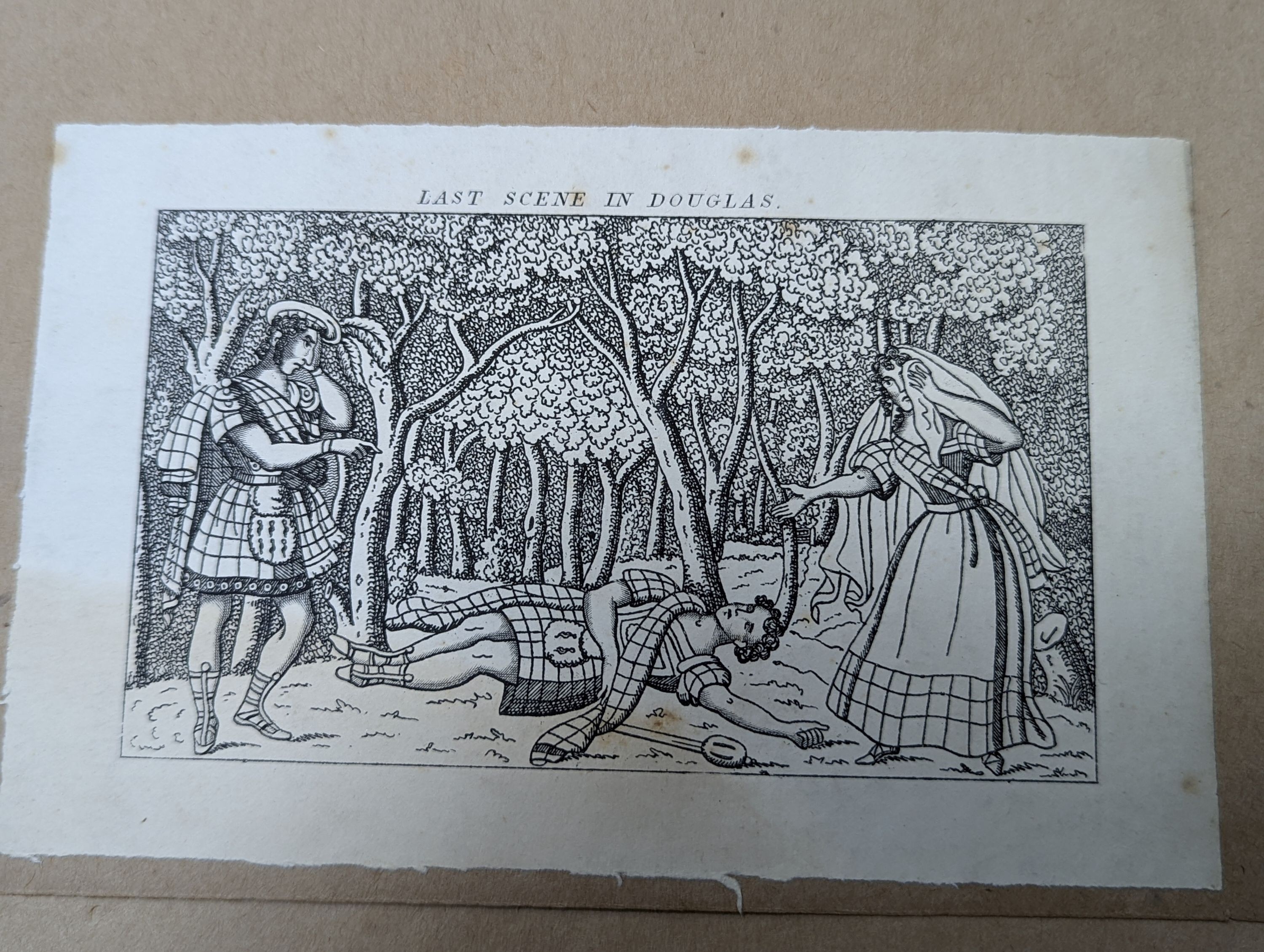A folio of assorted antique prints